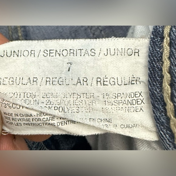 True Freedom Junior's Toothpick Skinny Jeans Size 7 Regular - Picture 9 of 13